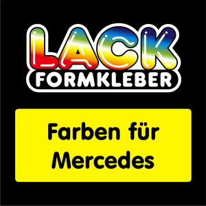 Lackformkleber für Mercedes Lacke